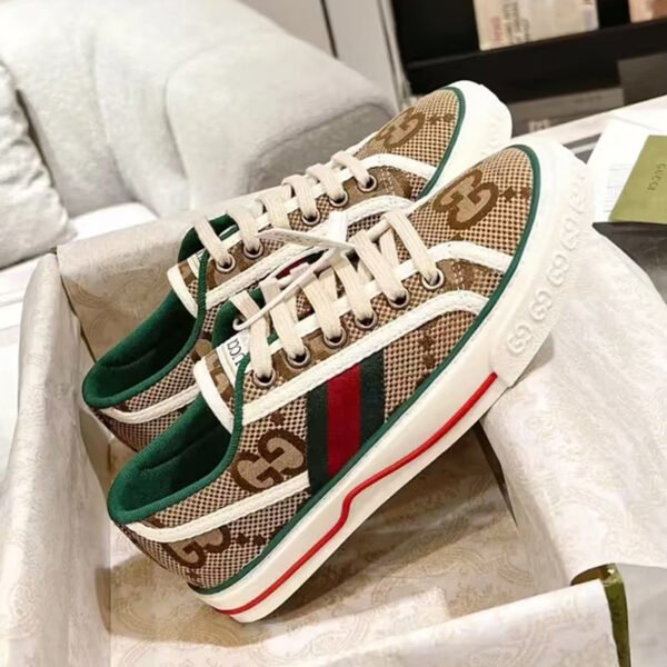 XB001-002-010-02 XB00102 Gucci Shoes GG Tennis 1977 Sneakers