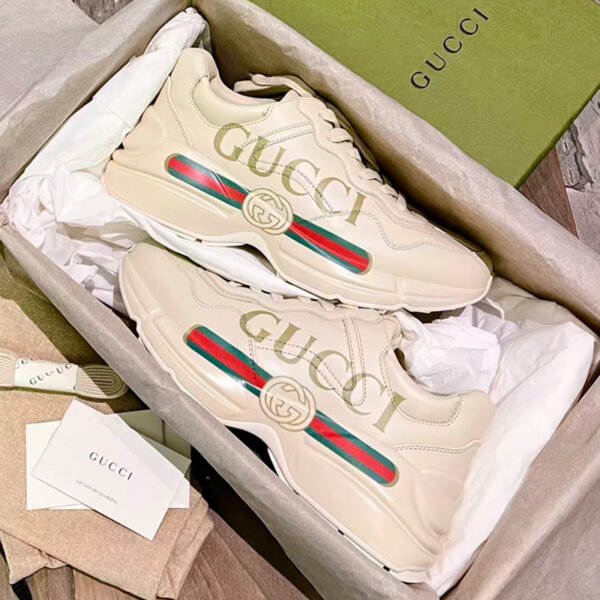 XB00301 Gucci Shoes GG Rhyton Sneakers