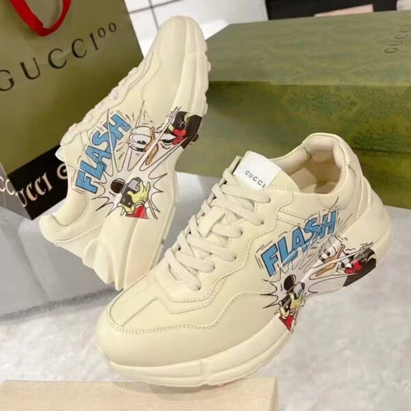 XB003-004-010-01 XB00304 Gucci Shoes GG Rhyton Sneakers