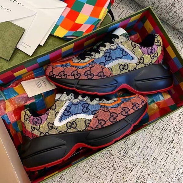 XB003012 Gucci Shoes GG Rhyton Sneakers