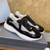 XJ001-002-010-01 XJ00102 Prada Shoes America’s Cup Sneakers