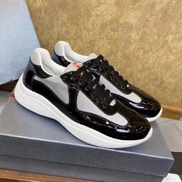 XJ001-002-010-01 XJ00102 Prada Shoes America’s Cup Sneakers