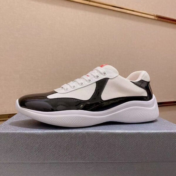 XJ001-002-010-02 XJ00102 Prada Shoes America’s Cup Sneakers