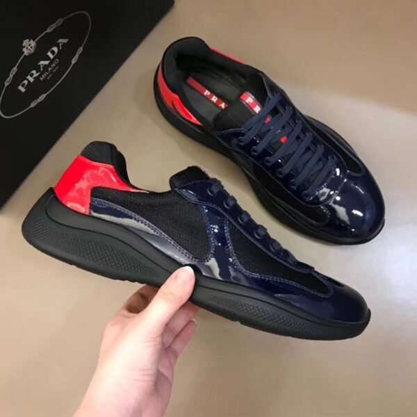 XJ001-005-010-01 XJ00105 Prada Shoes America’s Cup Sneakers