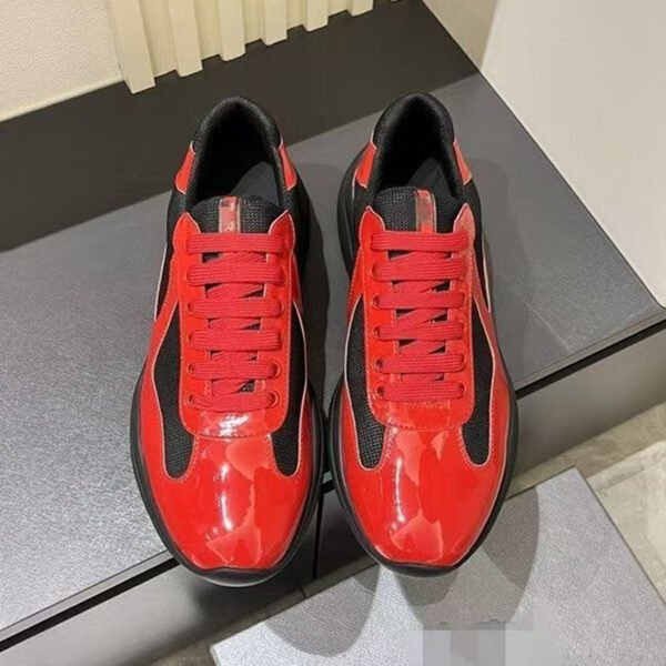XJ001-006-010-02 XJ00106 Prada Shoes America’s Cup Sneakers