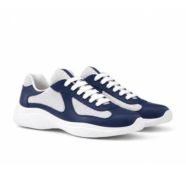 XJ001-015-01 XJ001015 Prada Shoes America’s Cup Sneakers