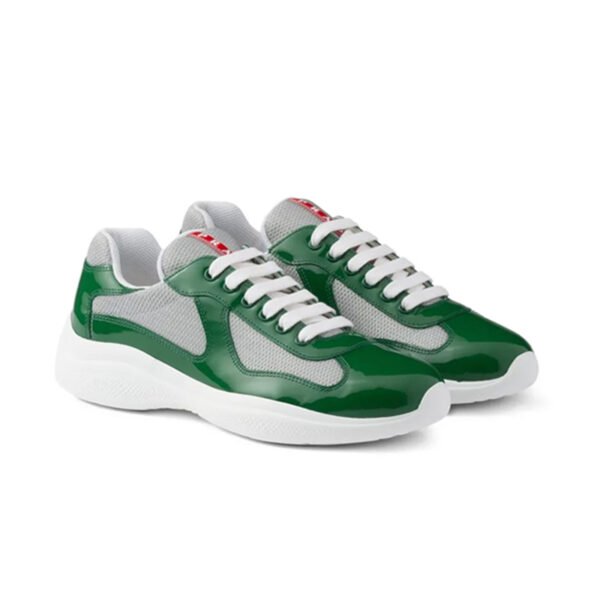 XJ001-018-01 XJ001018 Prada Shoes America’s Cup Sneakers