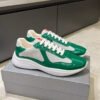 XJ001-018-010-01 XJ001018 Prada Shoes America’s Cup Sneakers