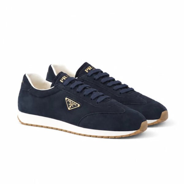 XJ002-002-01 XJ00202 Prada Shoes Rank Suede Sneakers