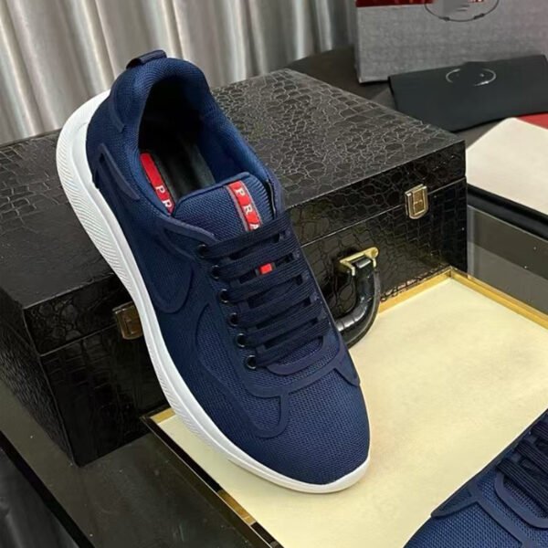 XJ003-002-010-02 XJ00302 Prada Shoes Rubber Americas Cup Sneakers